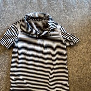 Striped polo